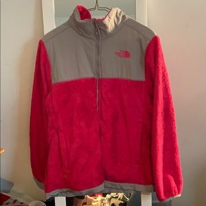 Girls North Face Fleece Full ZIP